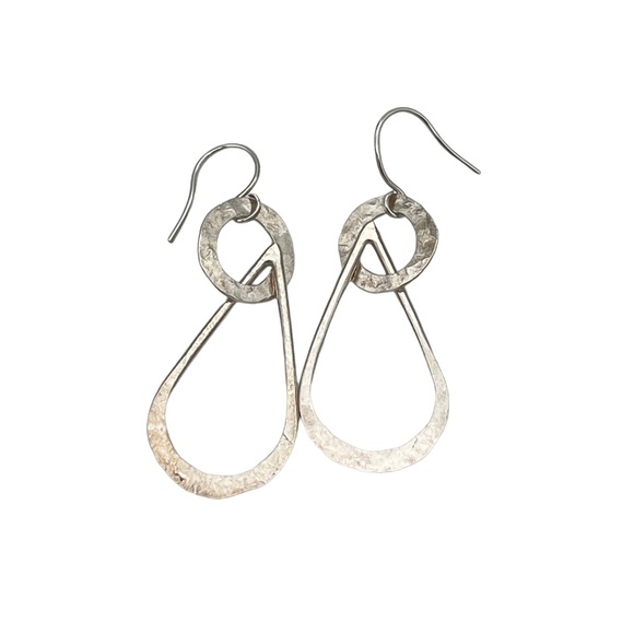 Handmade Sterling Silver Earrings - Picture 1 of 3